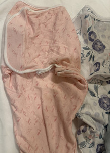 aden + anais Swaddle Sleeping Bag Pink Blue Multicolor 0-3 Months
