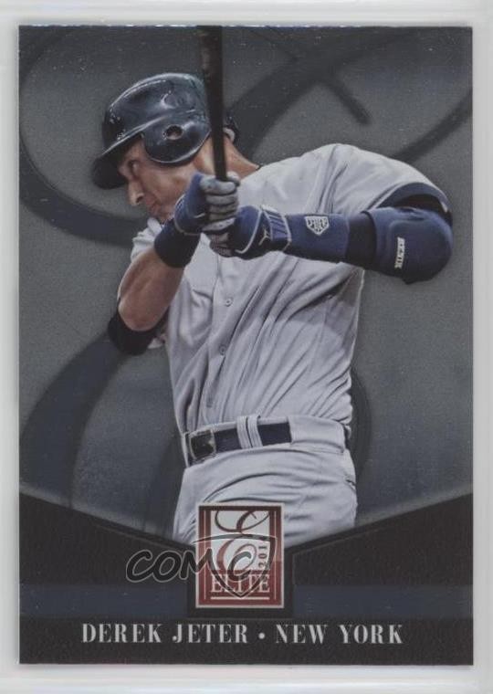 2014 Panini Donruss Elite Derek Jeter #32 HOF g9z