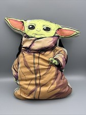 16" Star Wars Mandalorian Grogu The Child Baby Yoda Plush Backpack NWOT