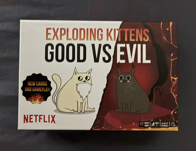 Exploding Kittens Exploding Kittens: Good vs Evil Card Game