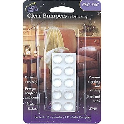 Magic Mounts 3745 Clear Bumpers 10pk