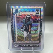 2024 Donruss Optic Rated Rookie Silver Wave Prizm /300 Jeremiah Trotter Eagles