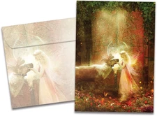 Tree-Free Greetings - Winter Solstice Greeting Cards - Artful Designs - 10 Ca...