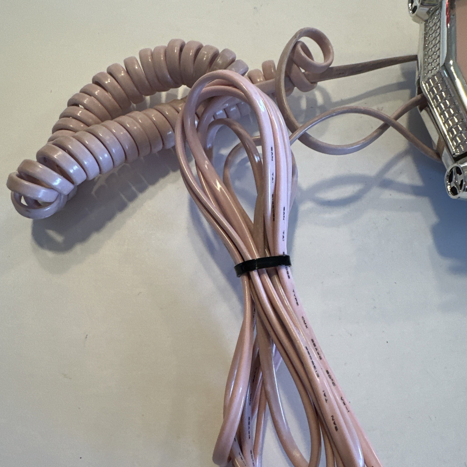 VINTAGE TELEMANIA 1959 PINK CADILLAC ELDORADO  LANDLINE PHONE EC