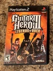 Sony PS2 Guitar Hero 3 Legends Of Rock CIB Tested