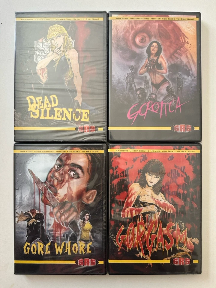 SRS CINEMA 14 DVD BUNDLE HORROR EXTREME GORE NEW SEALED See Pics/Info - Image 4 of 4