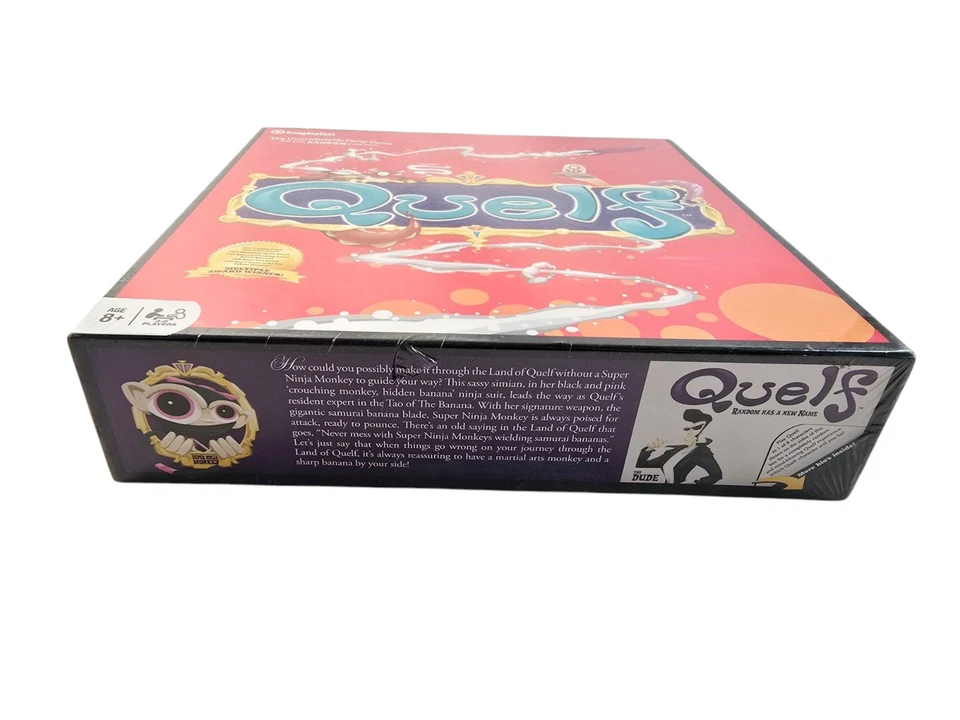 New - Quelf Board Game 2009 Imagination The Unpredictable Random Party Game - Image 3 of 4