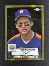 Top 10 Craig Biggio Baseball Cards 22