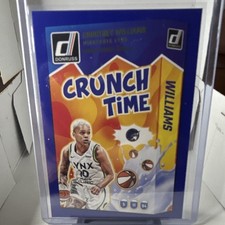 2025 Panini Donruss WNBA Crunch Time Insert Courtney Williams Lynx #16