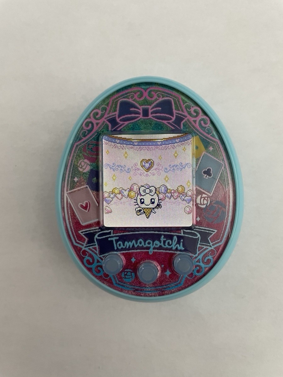 Bandai Tamagotchi ON Wonder Garden - Turquoise Blue / TESTED