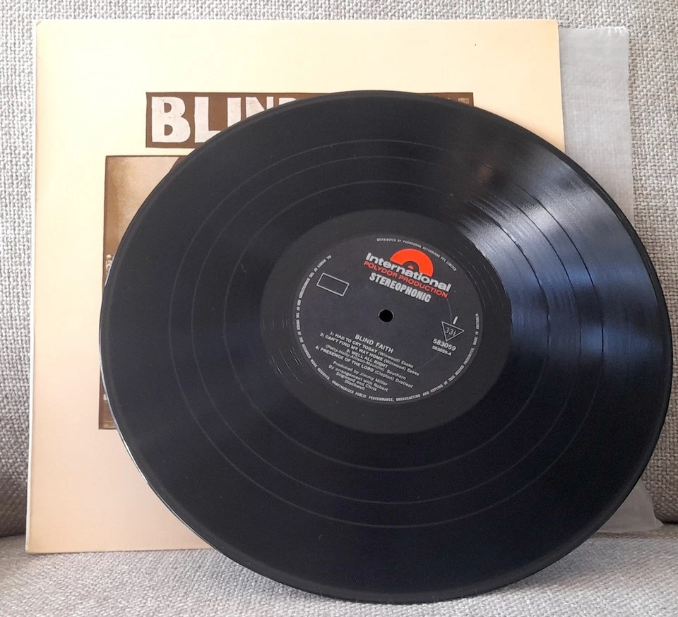 Blind Faith 'BLIND FAITH' LP (1969)   NM / NM  (Clapton, Ginger Baker, Winwood) - Image 3 of 4