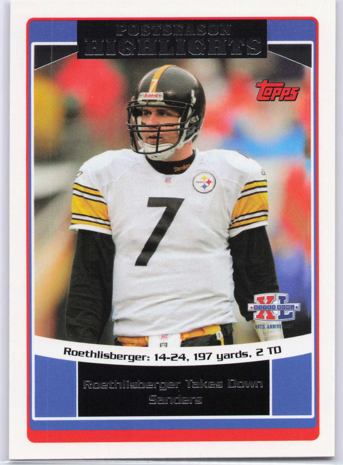 Ben Roethlisberger 2006 Topps #308