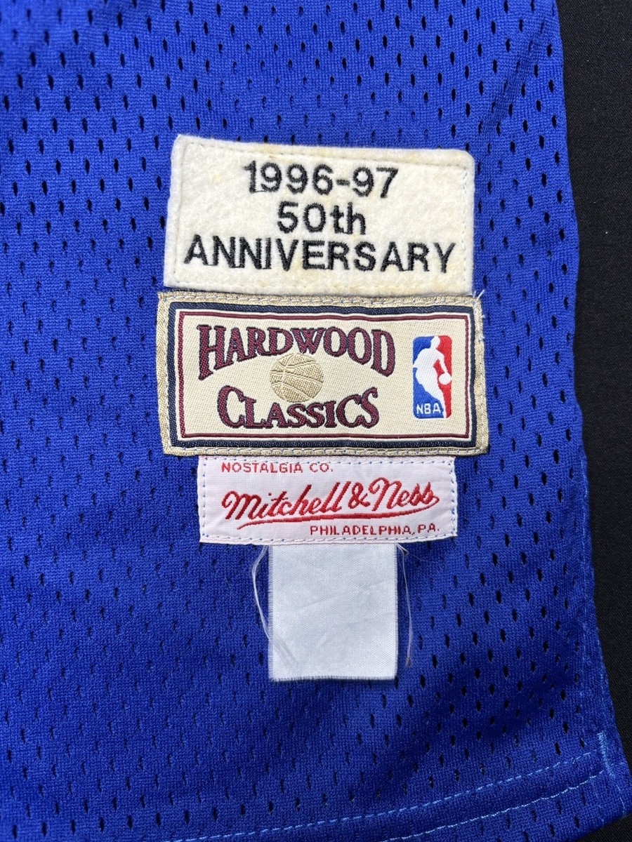 Vintage Mitchell & Ness Philadelphia 76ers Allen Iverson 50th