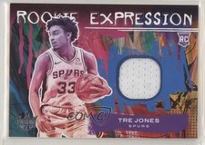 2020-21 Panini Court Kings Rookie Expression Memorabilia Tre Jones #RM-TRE 6l7