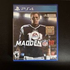 Madden NFL 18 PlayStation 4 PS4 Football Video Game