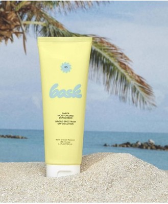 Bask Sheer Moisturizing Sunscreen SPF 30 lotion. 3.4 FL OZ. New sealed 