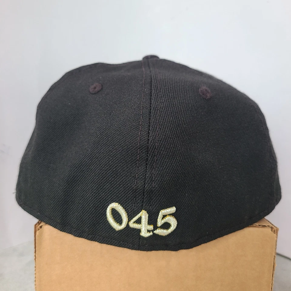 NEWERA 59FIFTY YOKOHAMA Bay Area 045 Gorra Bordada Dorada Negra NPB  Foto 3 de 4