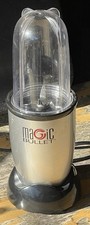 Magic Bullet MB1001B Blender Black/Silver Base Container Cup Blade
