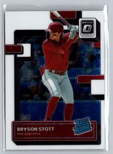 2022 Donruss Optic #134 Bryson Stott Rated ROOKIE Philadelphia Phillies