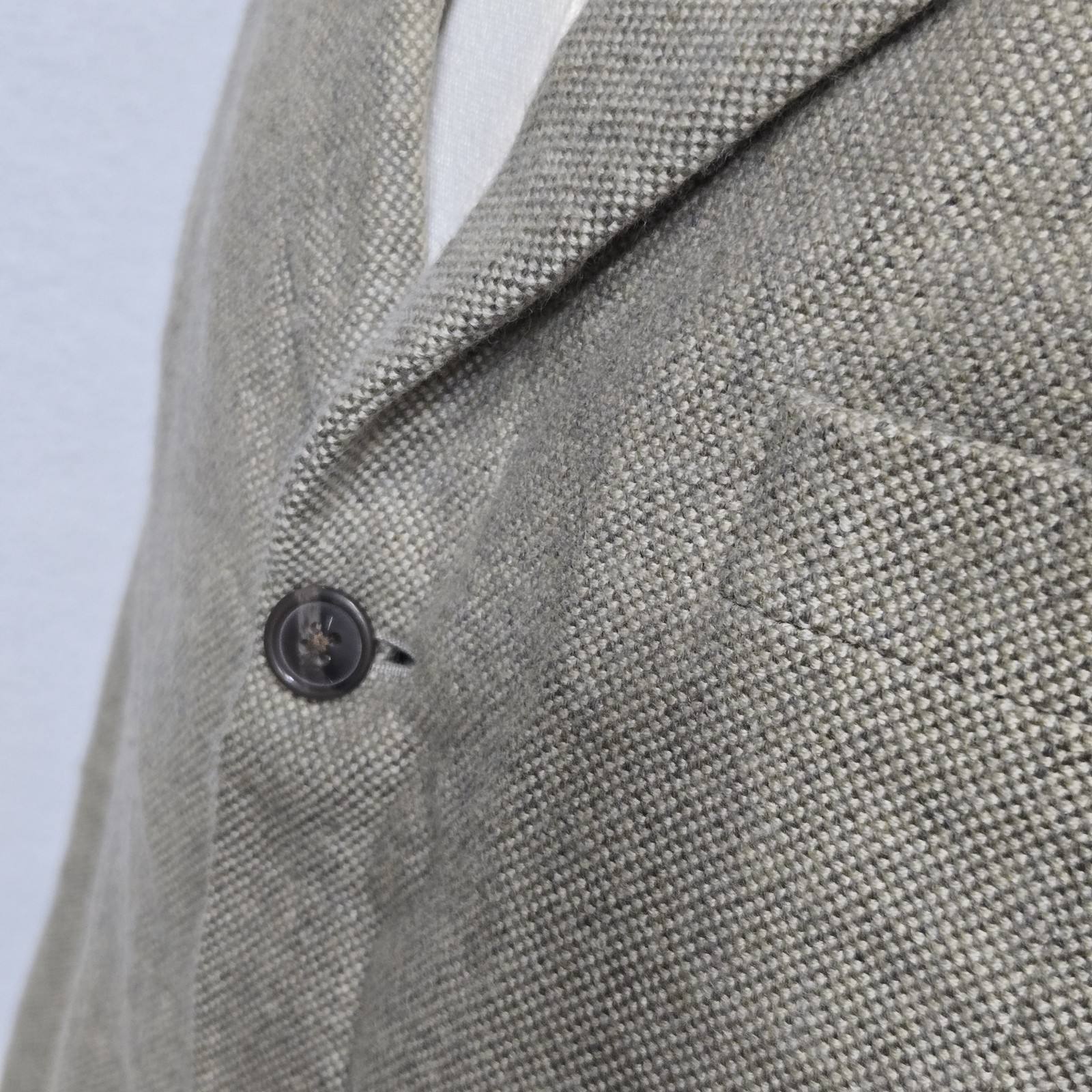 Hugo Boss Blazer Mens 42R Gray Wool Sport Coat Single Breasted Classic Jacket thumbnail 10