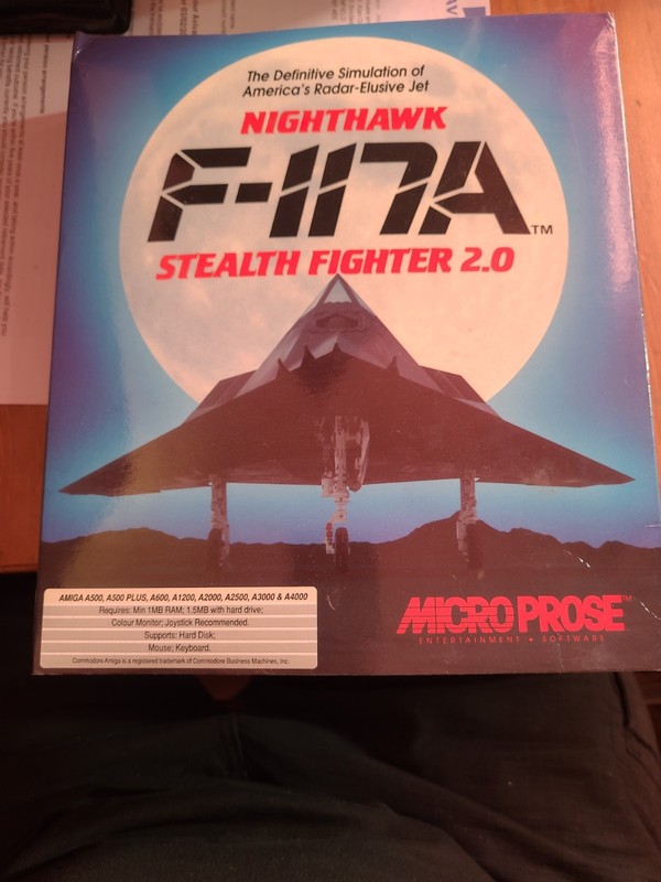 Nighthawk F-117A Stealth Fighter 2.0, Amiga