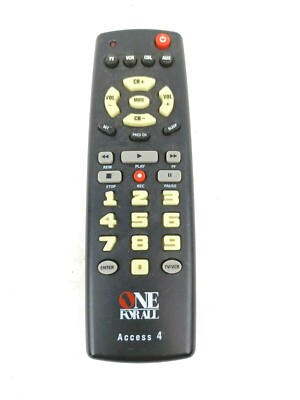 One For All Access 4 Universal Remote Control URC-4700B00