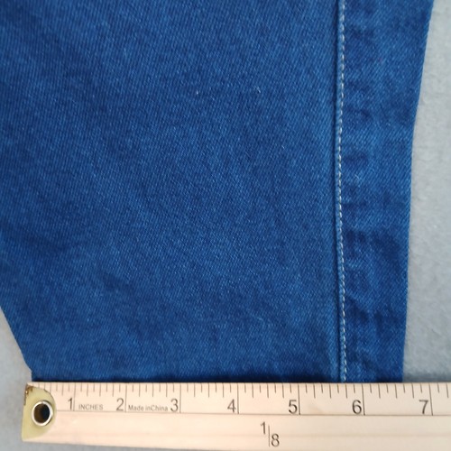 Vintage Women's Gitano Relaxed Fit Jeans Size 16 30x30 Indigo Blue Mom Y2K NWT - Picture 14 of 20