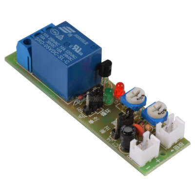 DC 5V 12V 24V Adjustable 0-24h Cycle Timer Delay Relay Module On/Off Switch