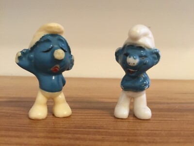 Ü Ei Figuren  Erkennst du deinen Schlumpf  1979 / 1983