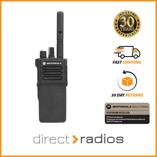 Talkie-walkie radio numérique bidirectionnelle UHF portable Motorola DP4400e