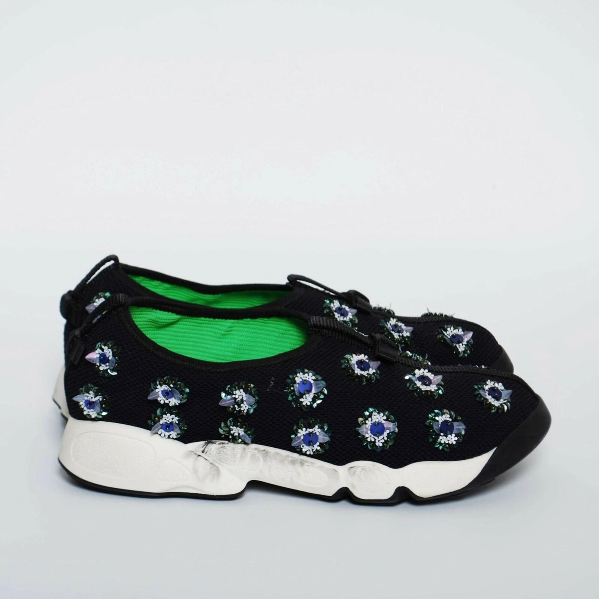 Dior flower sales shoes