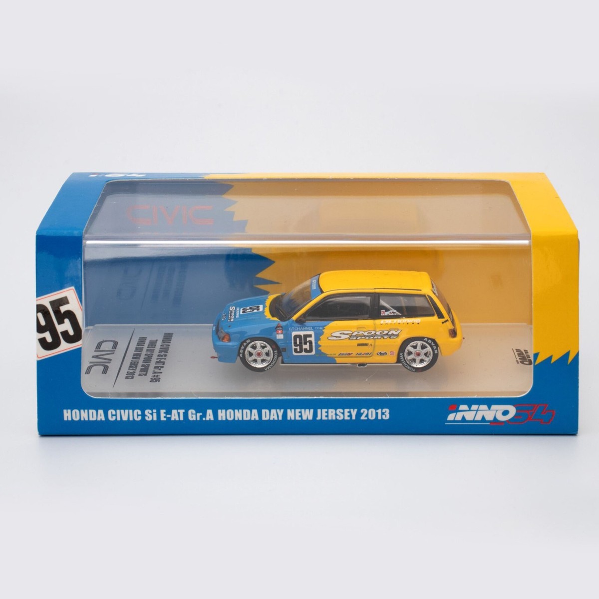 イノモデル 1/64 ホンダ シビック Spoon jersey 2013 イノモデル 1/64 ホンダ シビック Spoon jersey 2013