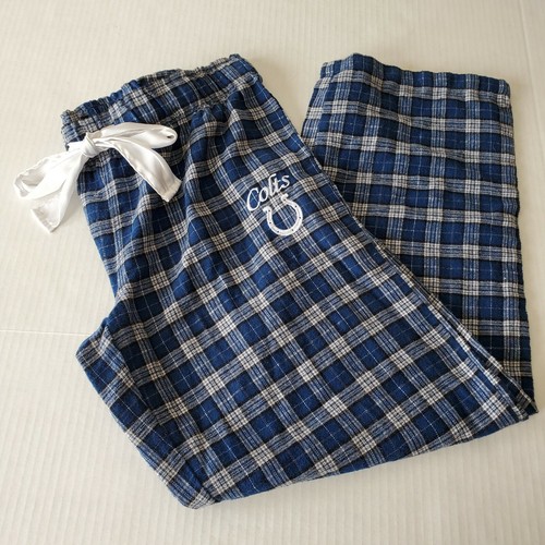 Colts NFL Team Apparel Blue Plaid 