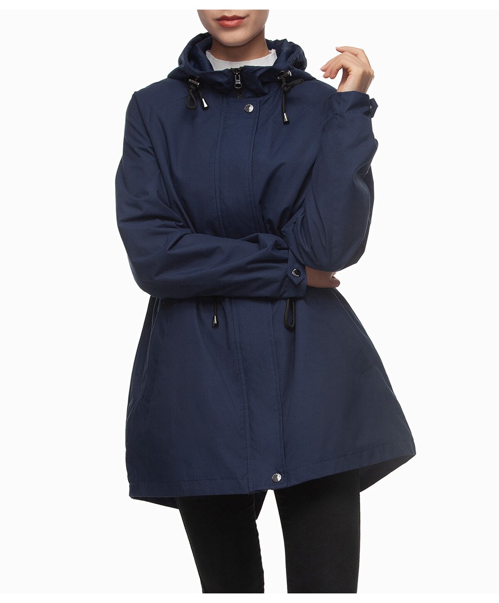 Trench Coat Ladies Waterproof Parka Coat Lighthouse Outback Full