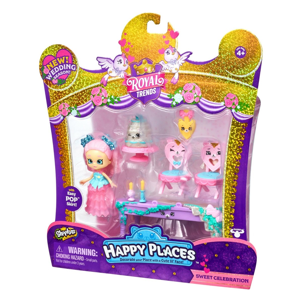 Shopkins Happy Places Happy Sweet Celebration Wedding Scene