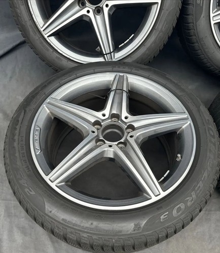 Mercedes Benz AMG 18 Zoll für E-Klasse W213 S213 C213 A2134011800 Pirelli 6mm - Bild 4 von 22