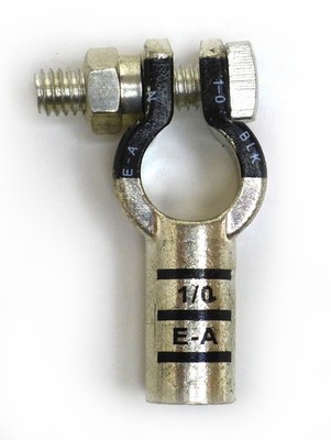 FTZ EcoMax Tinned Plated Copper Battery Terminals   Positive & Negative #4 - 4/0