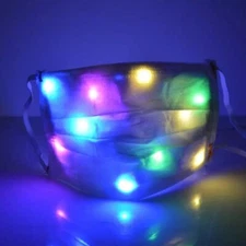 New led face mask. Great for Party And Halloween.
