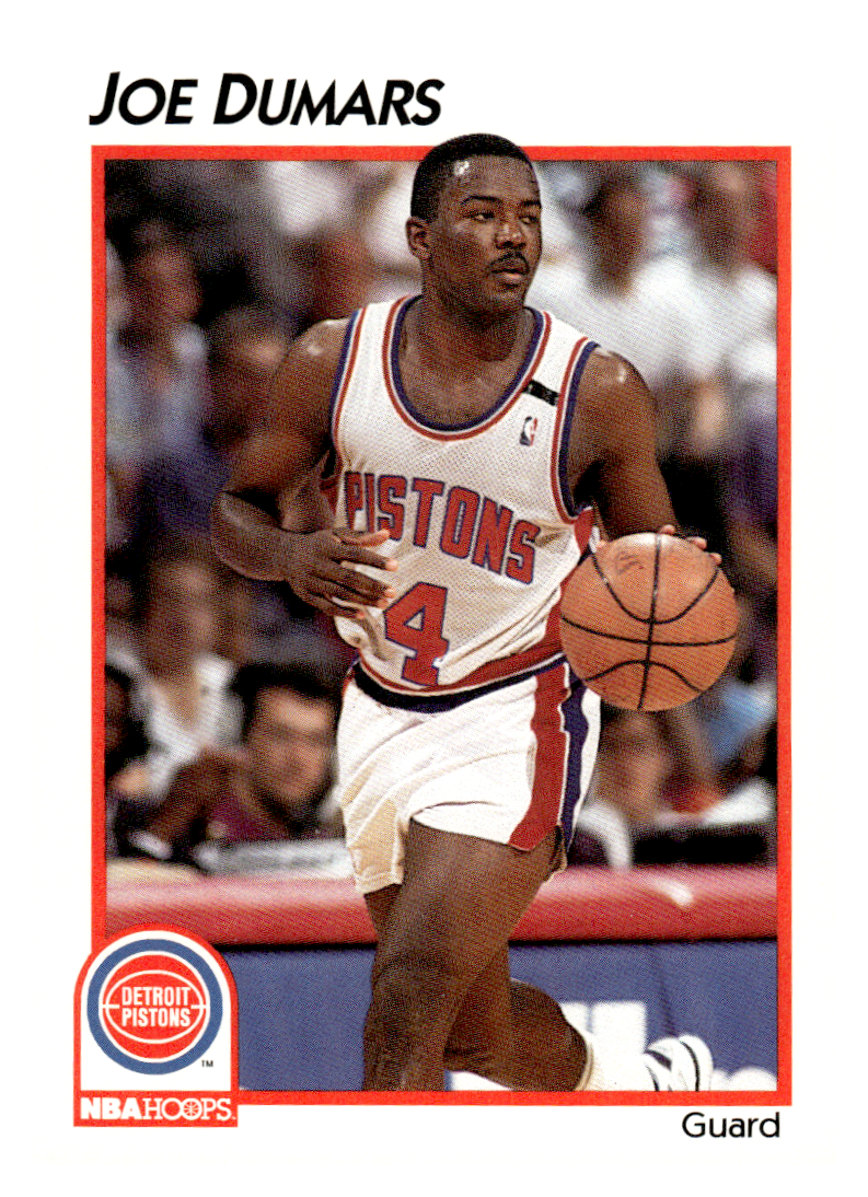 1991-92 NBA Hoops #11 Joe Dumars PISTONS | eBay