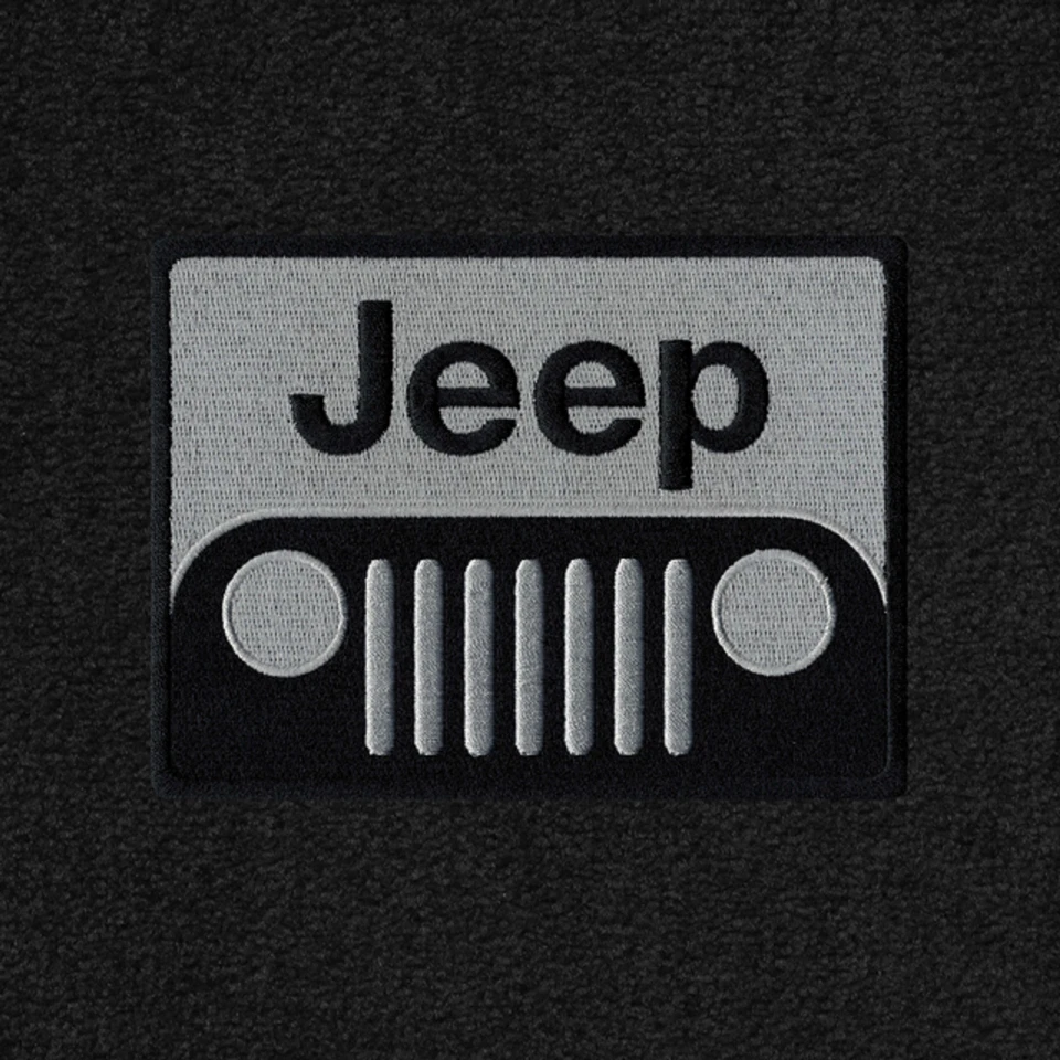 Lloyd Mats Velourtex Jeep Grill Logo Front Floor Mats (1955 & Up) Foto 3 de 4