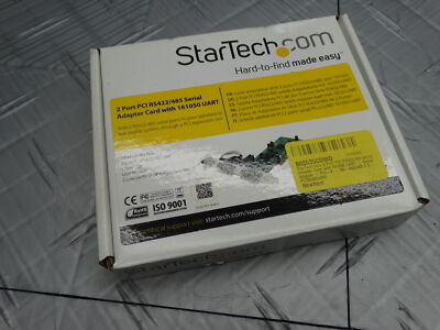 StarTech.Com 2 Port PCI RS422/485 Serial Adapter Card pci2s4851050