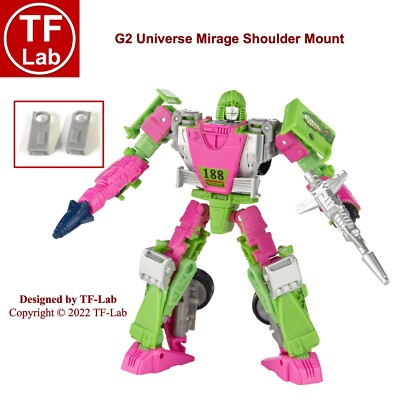 Shoulder Cannon Adapter Mount Upgrade Kit: Transformers Legacy G2 Mirage  TF-Lab