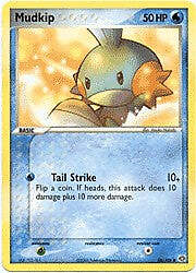 Pokemon EX Emerald  56/106 Card - Mudkip 