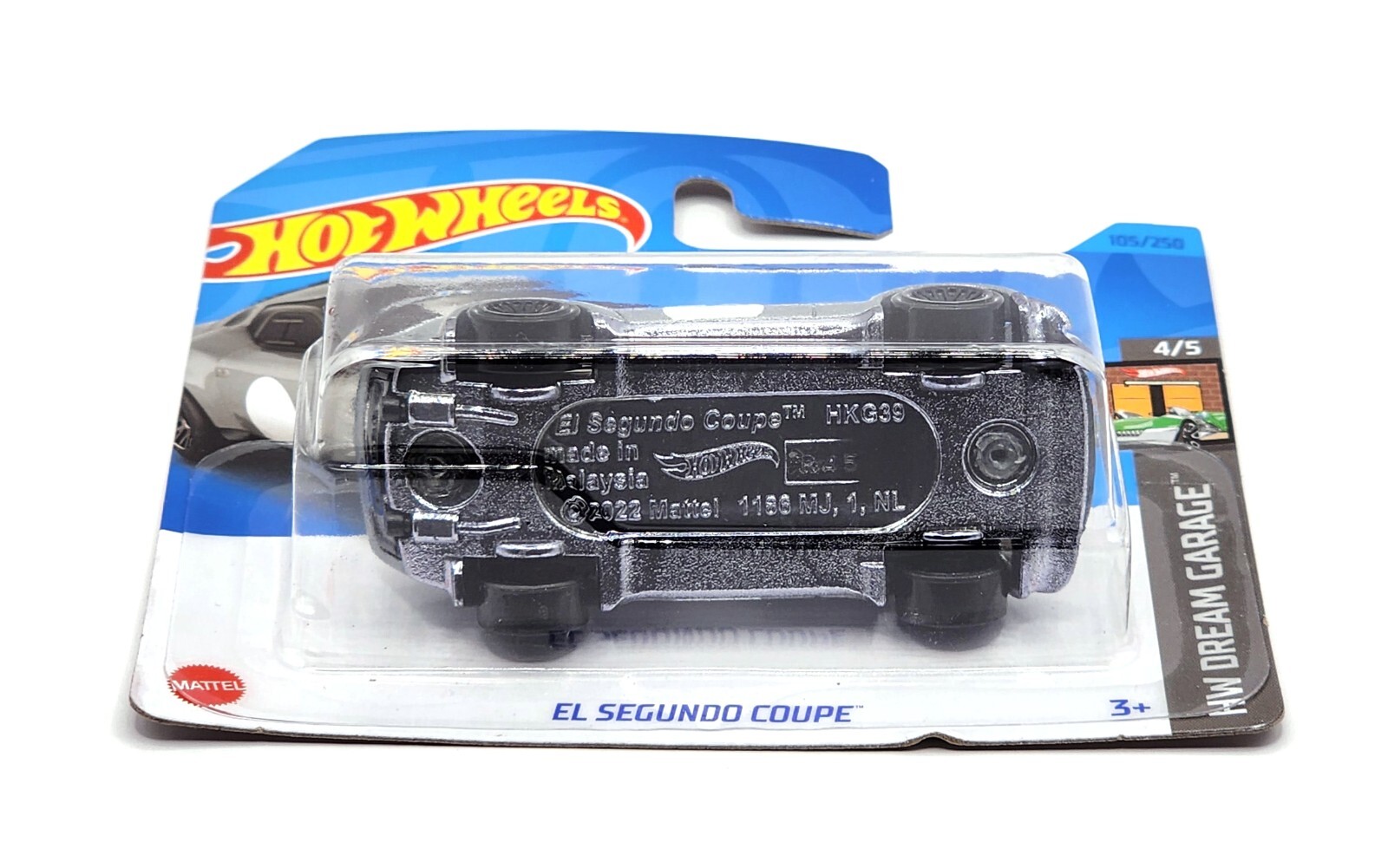 Carrinho Hot Wheels EL SEGUNDO COUPE MINIATURA HKG39 HW DREAM GARAGE