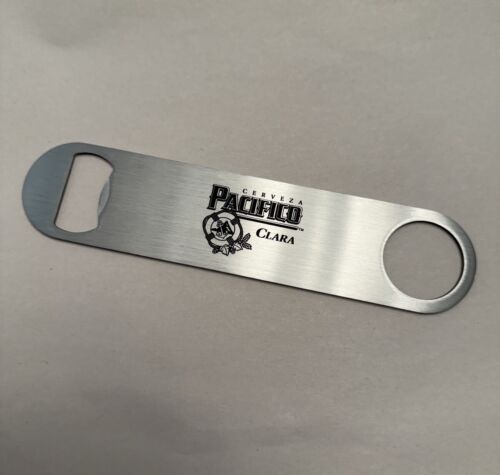 Cerveza Pacifico Clara Apribottiglie Birra Metallo Chiave NUOVO Logo Argento - Foto 6 di 8