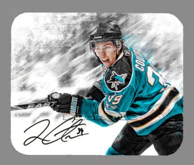 Logan Couture San Jose Sharks Facsimile Autographed Mouse Pad Item#3559