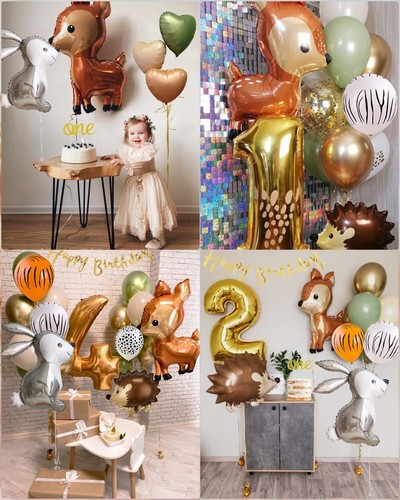 Decorazione Compleanno 1 Anno 1° Compleanno Giovane Giungla Decorazione Compleanno Bambini 1 Anno... - Foto 7 di 8