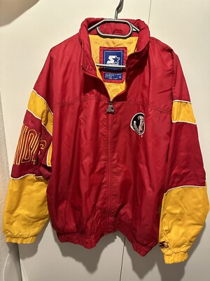 Starter Jacke Florida State Seminoles Size XL Vintage JACKET Windbreaker