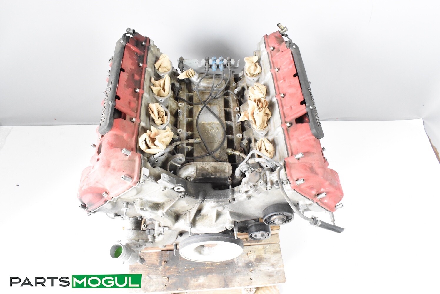 05-08 MASERATI QUATTROPORTE M139 ENGINE ASSEMBLY MANUAL F1 LONG BLOCK OEM