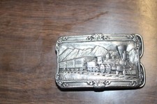 1984 SISKIYOU RAILROAD BELT BUCKLE 2"X3 1/8" FREE SHIPPING